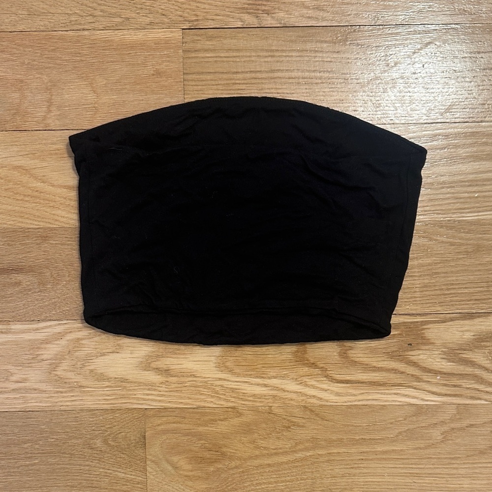 Free People Elegant Black Strapless Top - Picture 4 of 4